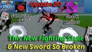 The New Sanguine Art + Shark Anchor Broken With Dough,Portal | Blox Fruits Bounty Hunting 30M
