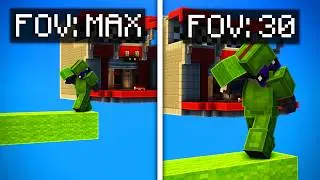 BEDWARS PERO mi FOV es ALEATORIO 😨😨