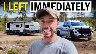 When The Sheriff Shows Up At Your Dispersed Campsite