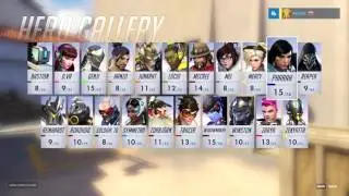 Overwatch - All Golden Weapons [Default Skins]