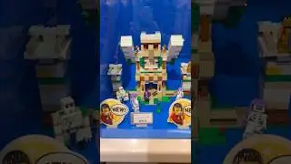 Minecraft Lego The Iron Golem Fortress Showcase!! #shorts #lego #minecraft