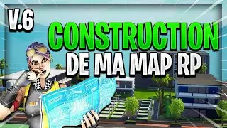 Live - construction de ma map RP fortnite | 10K !