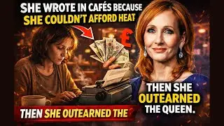 J.K. Rowling Wrote In Cafés Because She Couldn't Afford Heat. Then She Out-earned The Queen.