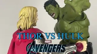 The Avengers 2012: Thor vs Hulk Stop Motion