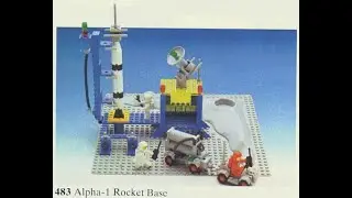 Lego(R) Set 483 Review Alpha-1 Rocket Base