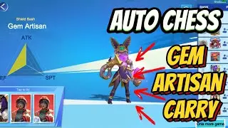 Auto Chess CZ | 1. m&iacute;sto | 6x Goblin 5x Mech | Gem Artisan Carry | #autochess