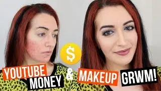 Talking YOUTUBE MONEY, DEMONETIZATION + MAKEUP! Glam GRWM || Jess Bunty
