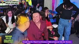 LA FIESTA DE CUMPLEA&Ntilde;OS M&Iacute;RIAM HDEZ, Tocando el GRUPO MR84 La Nueva Sensaci&oacute;n M&uacute;sical 2025.
