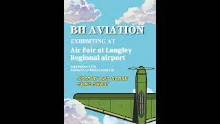 BH Aviation at Langley Air Fair 2025 | Free Swag & Aviation Gear ✈️🎁 #bhaviation #pilotgear