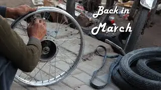 Before LockDown - Note 8 - Bike maintenance || Halaat Update 3.1
