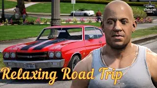 Fast & Calm: Dominic Toretto-Style Chevelle SS Cruise 🔥 | ASMR GTA V Cinematic