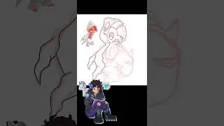 Look ma, no hands! #pokemon #speedart #pokemonlegendsza #characterdesign #pokemongo