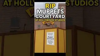 Muppet Courtyard Walled Off! Monsters, Inc. land Expansion Coming!