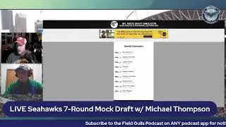 LIVE Seahawks 7-round Mock Draft with Michael Thompson