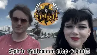 SPIRIT HALLOWEEN VLOG AND HAUL!! 🎃