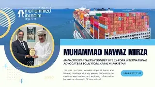 Pakistan Meets Oman-Usmani & Iqbal & Mohammed Ibrahim Law Firm Join Hands for Maritime Collaboration