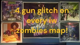 How to do the 4 gun glitch in every IW zombies map.