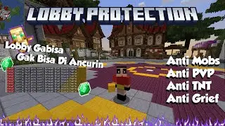 CARA MEMBUAT SISTEM LOBBY PROTECTION! | DI MINCERAFT TERBARU