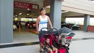 Trying Out A City Mini Double Stroller For The 1st Time - Daily Vlog 320 - July 2nd, 2016