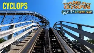 Cyclops 2021 4K POV, Wisconsin Dells' Mt. Olympus Theme Park
