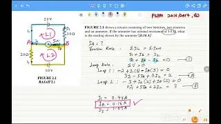 Part 2 : Revision Chapter Direct Current PSPM Question SP025
