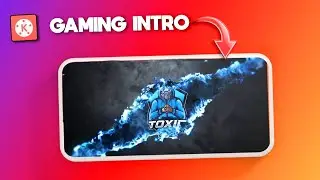 Slash Logo Reveal Intro in Kinemaster | Kinemaster Se Gaming Intro Kaise Banaye