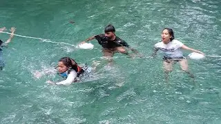 #crystalwater in river#enjoyswimming