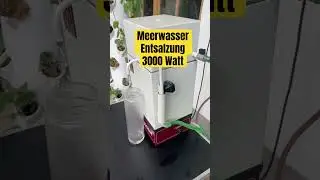 Vorbereitung f&uuml;r Teneriffa ☀️☀️ Meerwasser Entsalzung mit Destilierger&auml;t, Verbrauch gleich mit S19