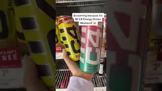 How to get $1 C4 #energydrinks 🤑🤑🤑