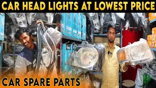 Car Head Lights At Lowest Price | Cheapest Headlights & Tail Lamps Market | Coimbatore Old Market |
