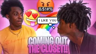 CRAZY COMING OUT THE CLOSET PRANK ON CLOSE FRIEND!!! *HE GOT MAD AF*