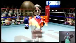 Wii Sports Boxing BLINDFOLDED