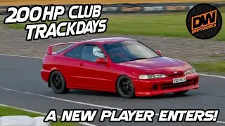 A new player enters 200hp club trackdays in a Honda DC2 Integra Type R