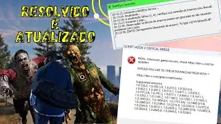 How to Fix SCRIPT HOOK V CRITICAL ERROR Error with GTA V Update Without Errors