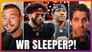 Is Drake London a Top 5 WR Sleeper with Michael Penix Jr.? | Yahoo Fantasy Forecast