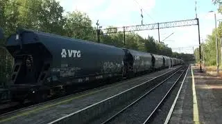 BR 233 562-8 Oxar z wagonami Tagnpps