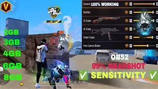 Free Fire Max Headshot Setting After Update 2026 ⚡ Best Sensitivity Settings ⚙️| Sensitivity Setting