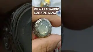 Natural batu labrador batu akik asli permata alam penuh wibawa pesona alami #batuakik rajapermata