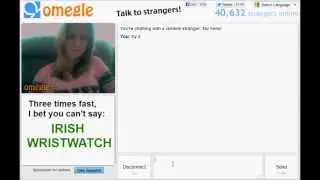 I Bet You Can't Say Irish Wristwatch - Omegle Trolling