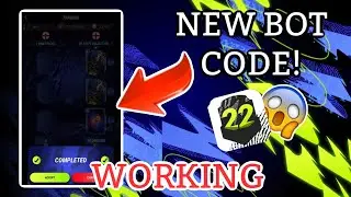 *NEW* WORKING BOT CODE in Madfut 22!! || UNLIMITED Cards!