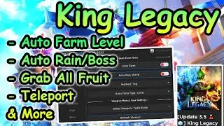 Roblox King Legacy Script EP.4 - AutoFarm | AutoRain | GrabFruit & More 2022