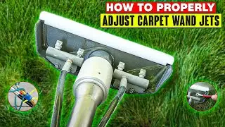Как ПРАВИЛЬНО настроить форсунки Carpet Wand