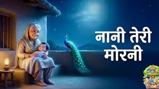 Nani tere Morni || 🥰 नानी तेरी मोरनी 🦚 Punjabi Kids Learning  🦚 | ਨਾਨੀ ਤੇਰੀ ਮੋਰਣੀ | Sleep Music