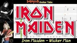 Wicker Man - Iron Maiden - Guitar TABS Lesson
