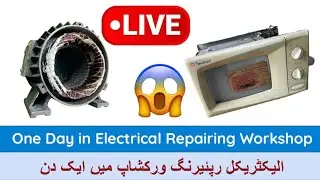 Thefixers260 was live! One Day in regular Electrical Repairing in my Workshop