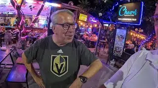 When Mr Studley , AKA Peter Mackey comes to Hua Hin Thailand.  He's a world traveler