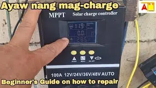 MPPT 100A Solar charger controller. Beginner's Guide on how to repair.