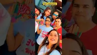 Holi celebration #IndoreHoli#holispecial #minivlog#indore