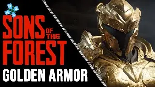 Sons Of The Forest - Where to find Golden Armor? #SOTF