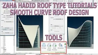 Smooth Curve Roof Design Revit Tutorial